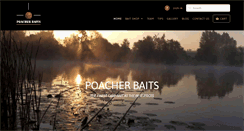 Desktop Screenshot of poacherbaits.co.uk
